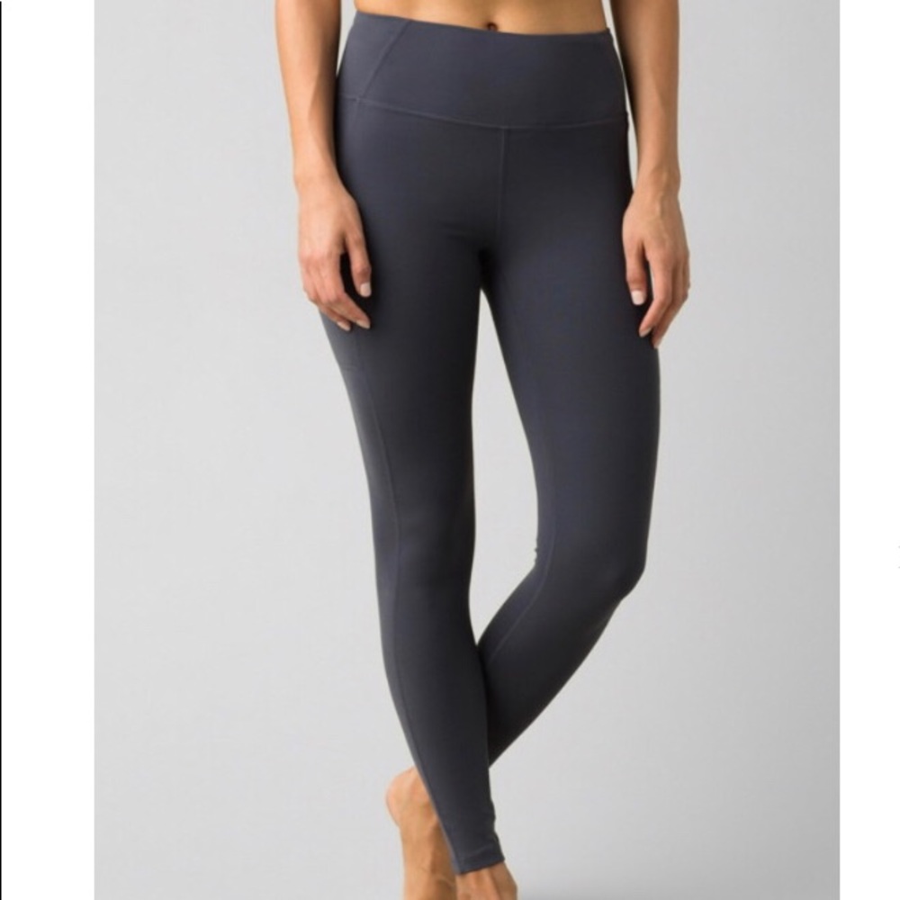 Prana Charcoal Electa Leggings Size M